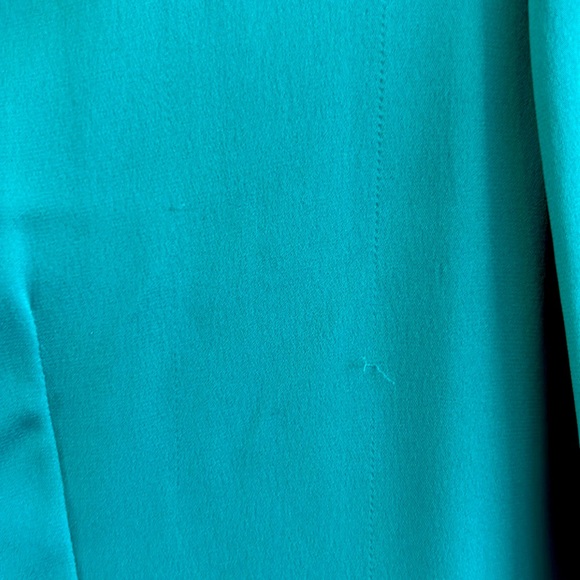 Diane von Furstenberg dress with wrap detail in seafoam shade of blueish green - Picture 12 of 16